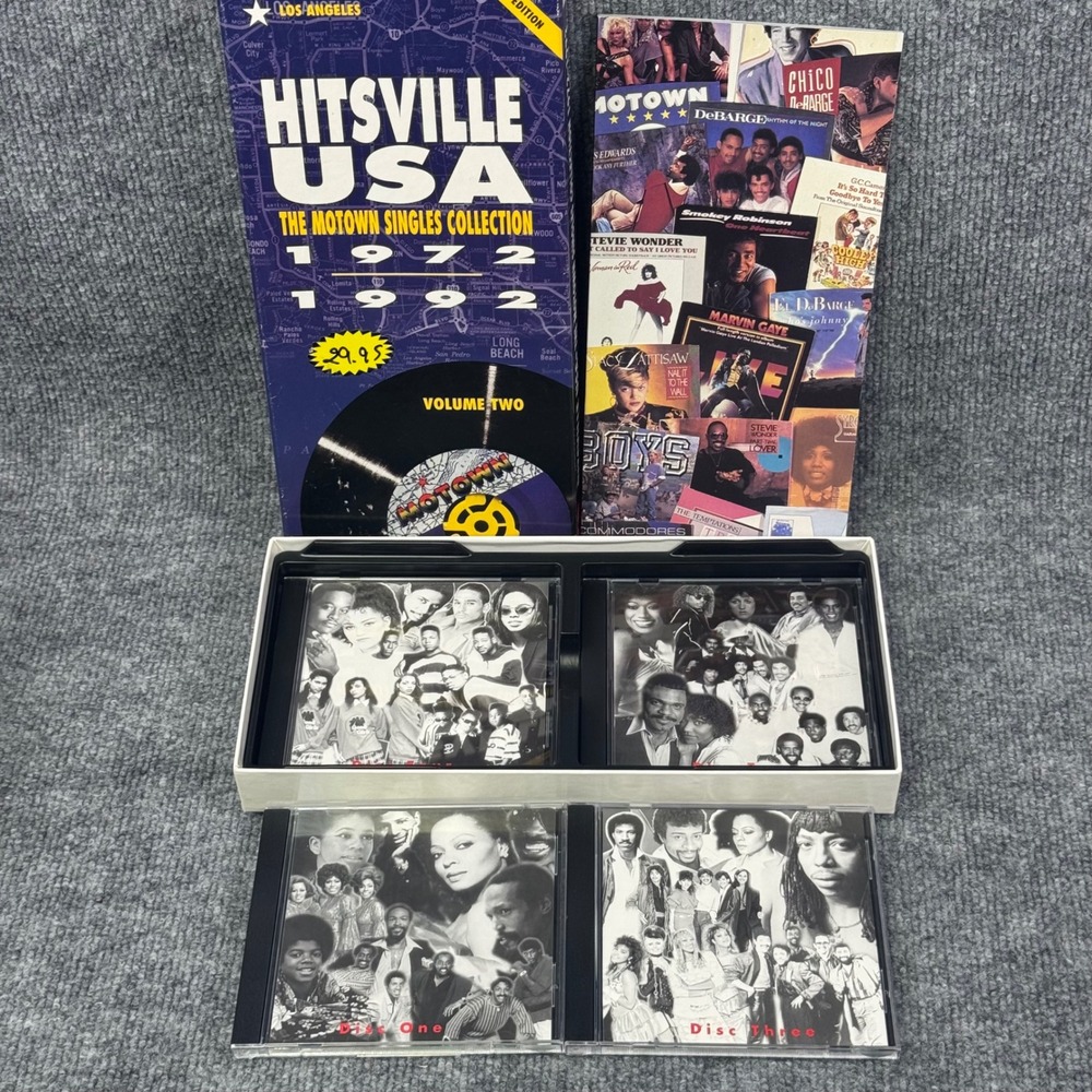 Hitsville USA The Motown Singles Collection 1972-1992 Vol 2 4-CD Box Set D207108